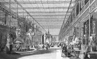 Interior views of the Great Exhibtion of 1851.