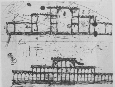 The blotter drawing of Crystal Palace.