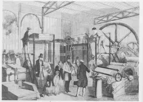 The machinery section.