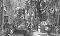 Interior views of the Great Exhibtion of 1851.