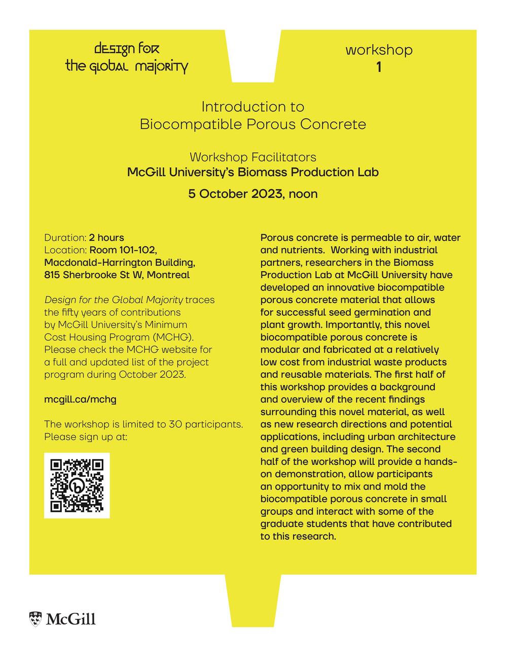 Minimum Cost Housing Group McGill University