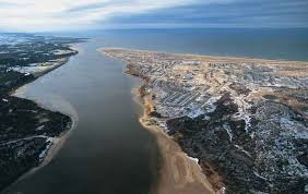 Bras de mer dans le nord du Quebec.