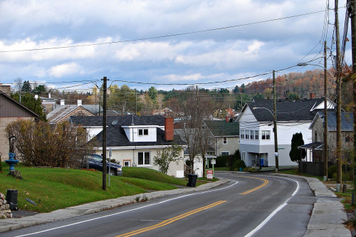 Road in Saint Andre Avelling, QC.