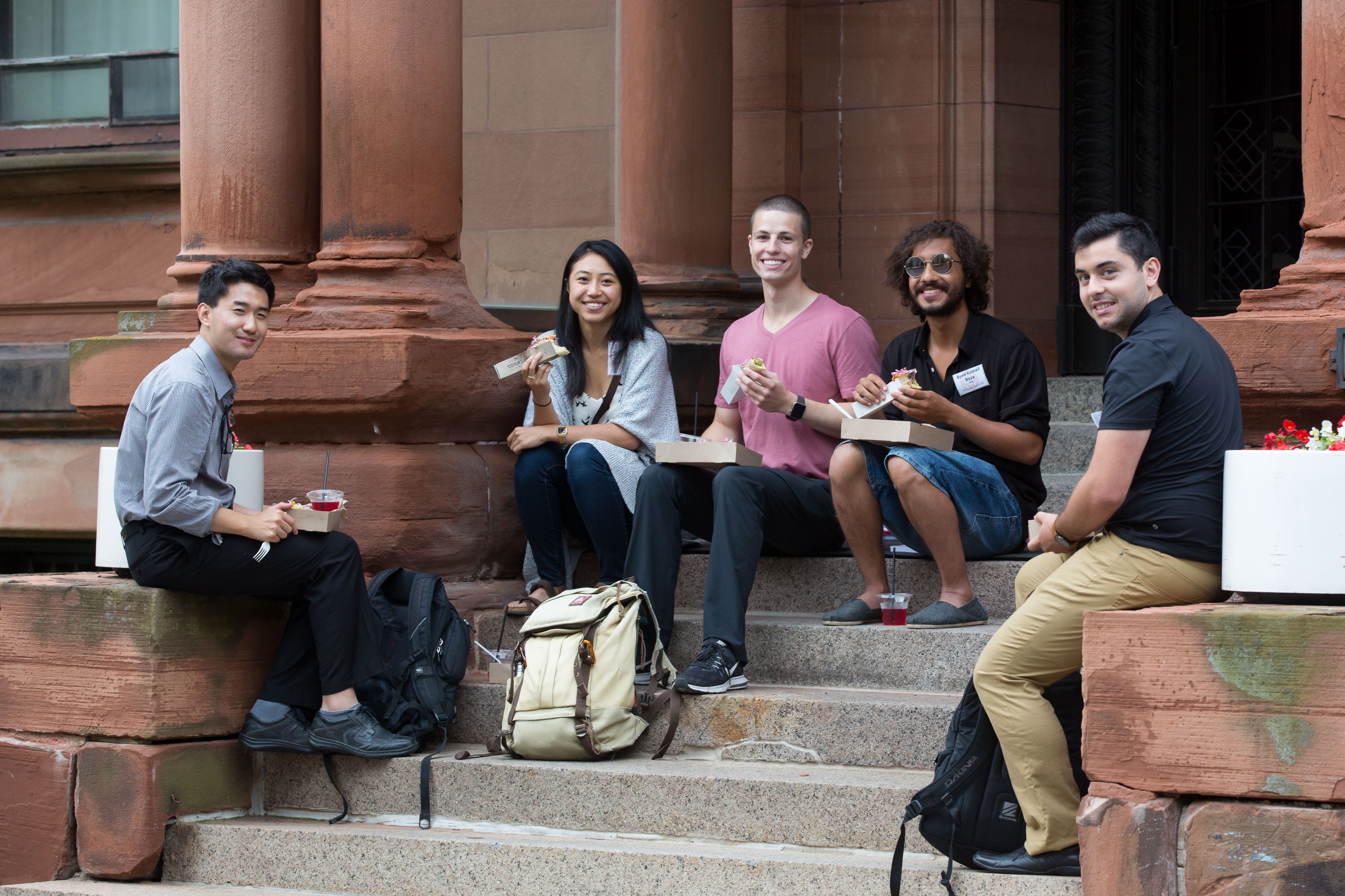 Équité, diversité et collectivité image d'étudiants