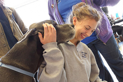 Students smiling 