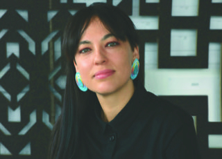 Head shot of artist Caroline Monnet