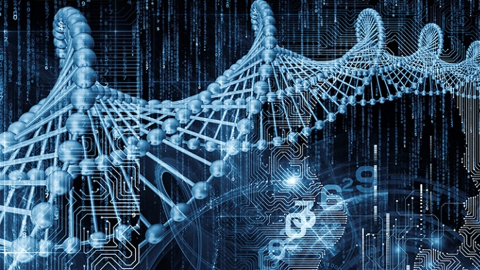 High tech DNA image