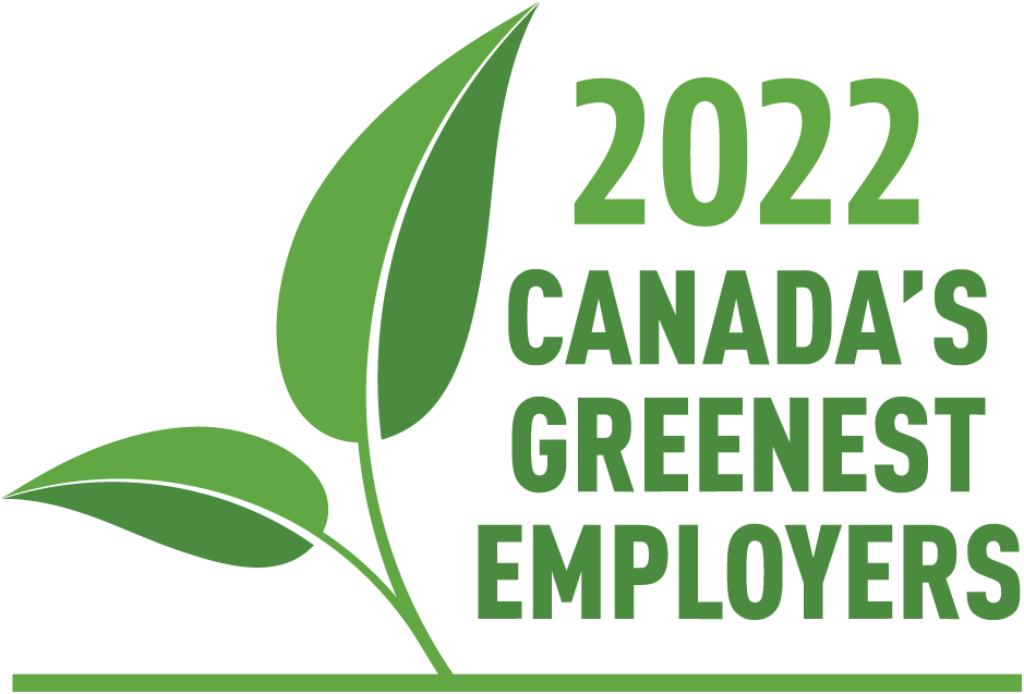 2022 Canada's Greenest Employers logo