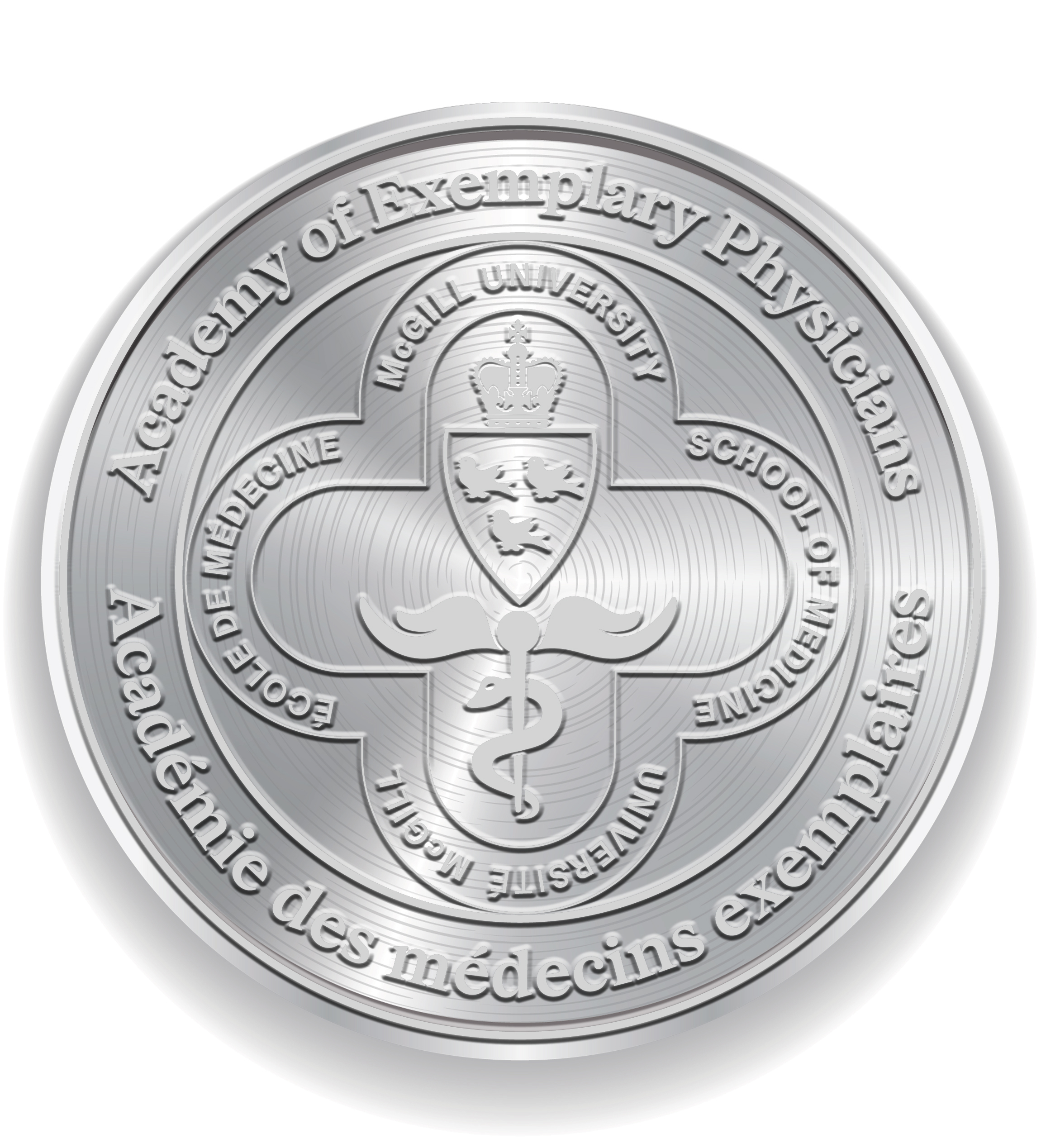 Platinum lapel pin