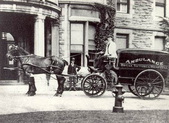 Royal Victoria Hospital ambulance 1895