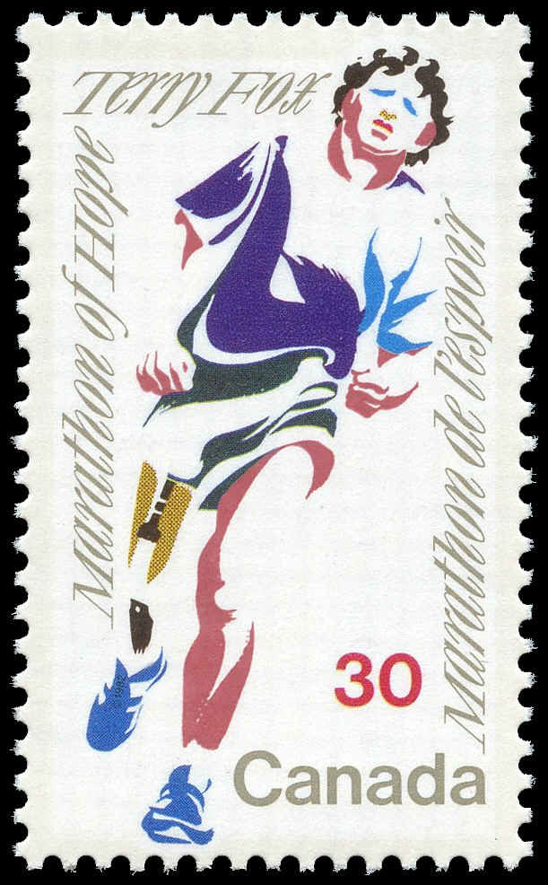 Canadian stamp Terry Fox