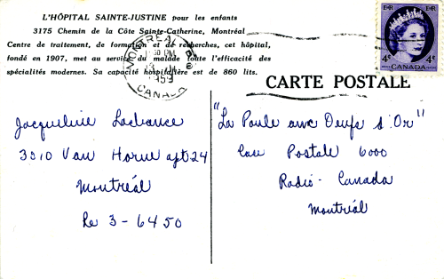 Postcard Messages | Maude Abbott Medical Museum - McGill University