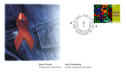 First-day cover AIDS