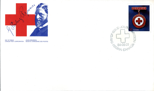 Red Cross First-day cover