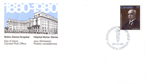First-day cover Lachapelle