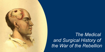 MSHWR, Part 1, Volume 2, p. 207. Gunshot fracture of the cranium.