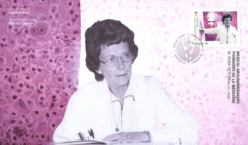 First-day cover Vera Peters