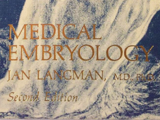 Cover textbook Medical Embryology