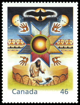 Canadian stamp healing from Within