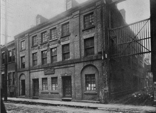 House on St. George Street occupied by medical school, 1841-1845.