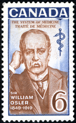 Canadian stamp William Osler