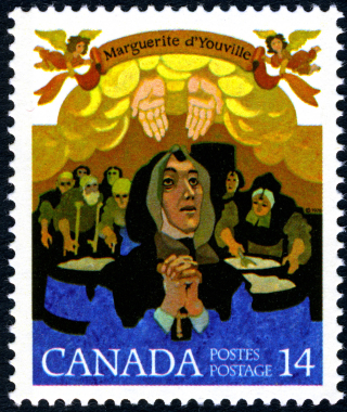 Canadian stamp Marguerite d’Youville