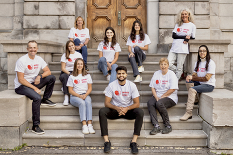 Les membres du comité mondial Restart A Heart de McGill 2022