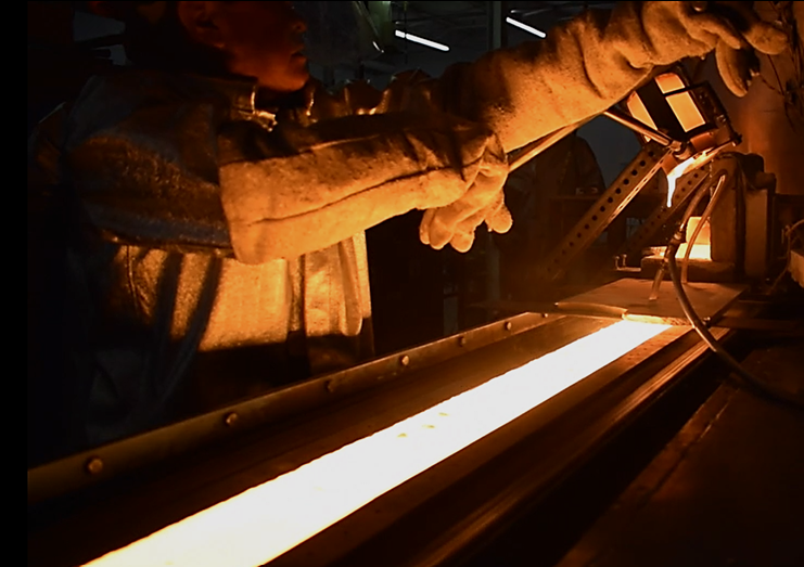 HSBC casting of steel