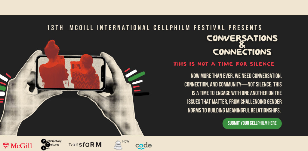 13th McGill International Cellphilm Festival poster