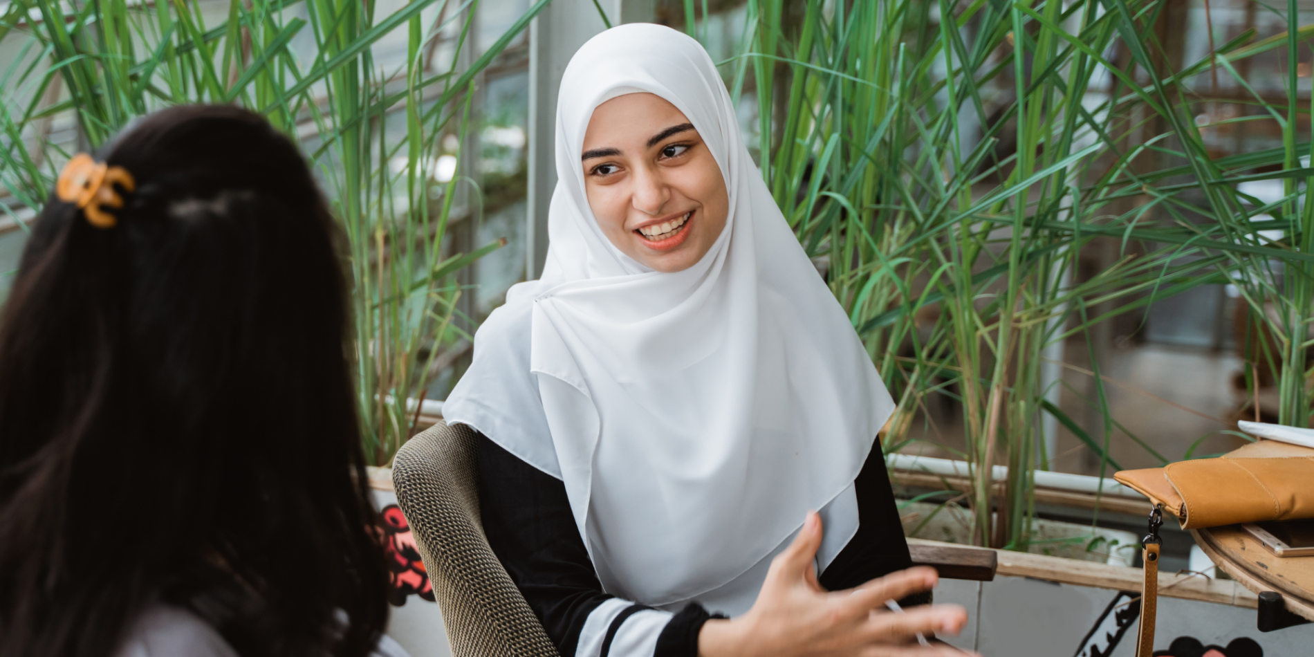 A Muslim young woman