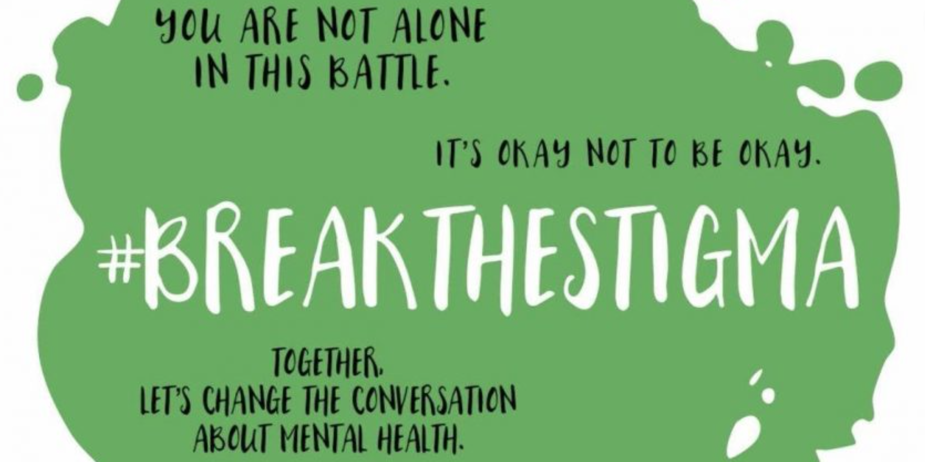 Mental illness awareness week infographic. #breakthestigma