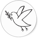 Quaker peace dove
