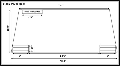 Tanna Schulich Hall Stage Plan