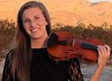 Golden Violin competition finalist Liz Skinner