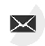 email icon with gray half-moon background