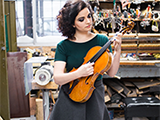 Golden Violin 2017 finalist Marina Thibeault 