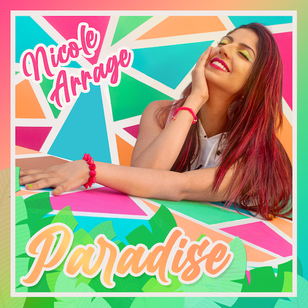 The brightly coloured album cover of Paradise