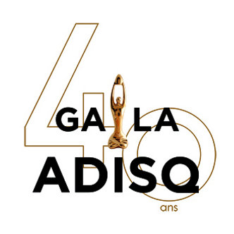 The 40th anniversary logo of l'ASDIQ.