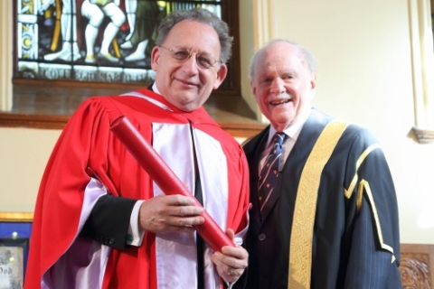 Boris Brott, Doctor of Music, honoris causa from Fall Convocation 2013