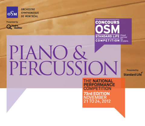 Schulich School of Music winners at this year's OSM competition