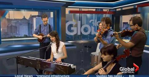 Schulich School of Music students in the band SHYRE