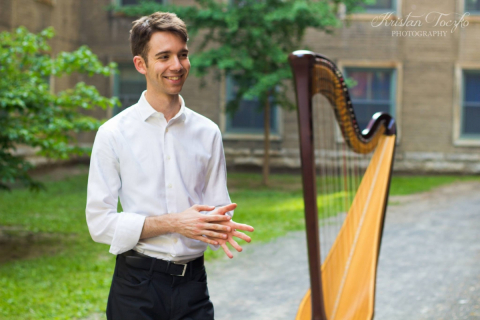 Antoine Mallet-Chénier, harp