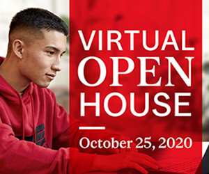image graphic for McGill Open House 2020 virtual event