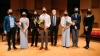 From left to right: Matt Haimovitz, Julia Mirzoev, Mayumi Seiler, Sam Parrini, Richard Roberts, Astrid Nakamura, Victor Fournelle-Blain, Brenda Ravenscroft