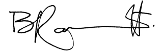 Photo of Dean Ravenscroft's signature