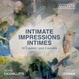 Album Cover for Intimate Impressions for two guitars