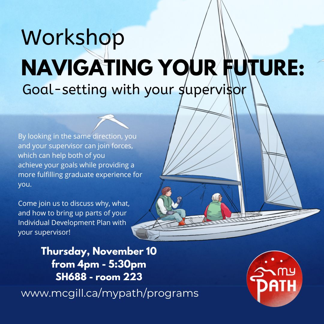 Navigating your future  myPath - McGill University