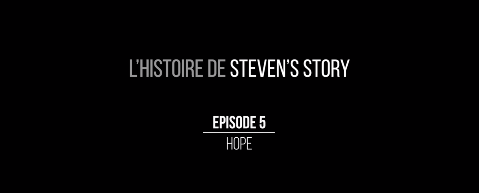 Steve's story - hope 