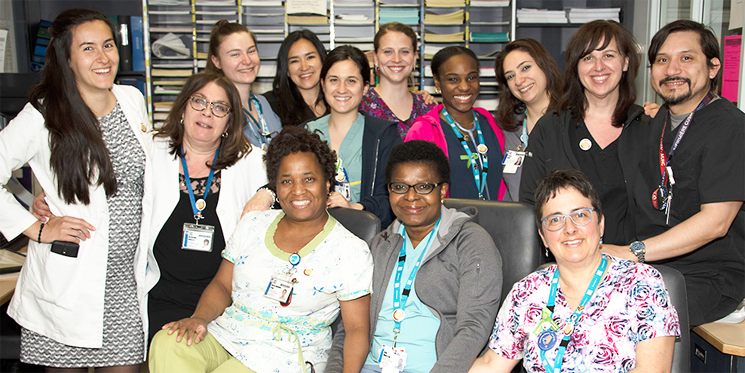 ICU Nurses sitting together