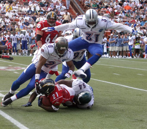 Concussions are common in contact sports such as football and hockey. 